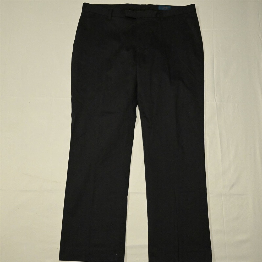 Fairlane 40 x‎ 32 Black Straight Flex Chino Pants